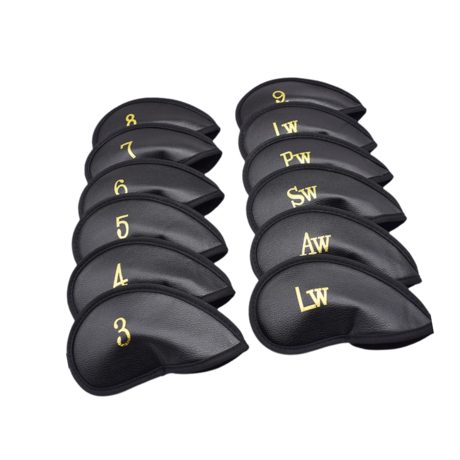 Golf Club Iron Set - Golf Irons Head Cover 12 Piece