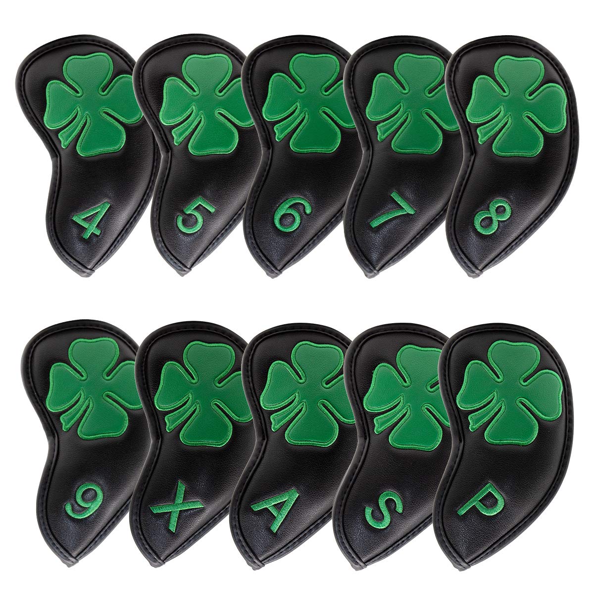 Golf Iron Head Covers Black Lu - đánh giá và giá Golf Club Iron Set