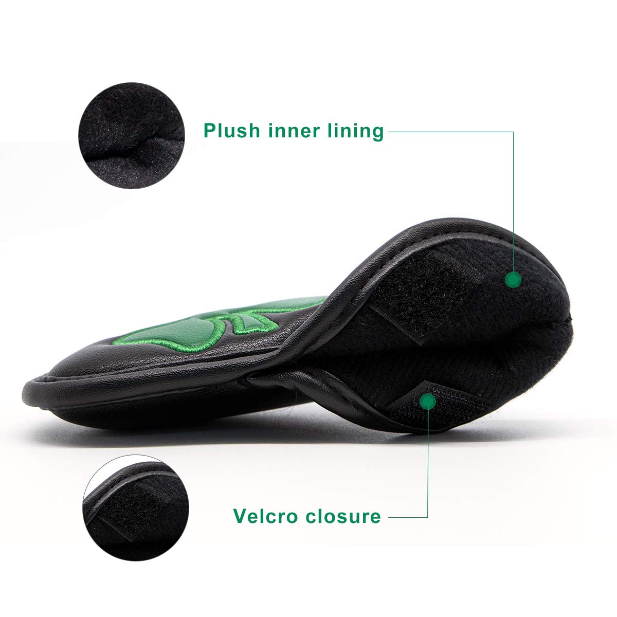 Golf Iron Head Covers Black Lu - đánh giá và giá Golf Club Iron Set