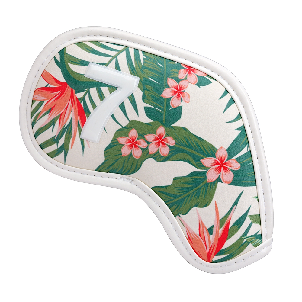 9pcs a Set PU Leather Hawaiian - đánh giá và giá Golf Club Iron Set