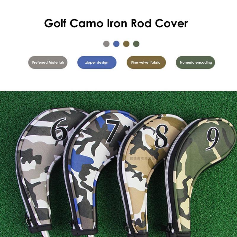 Golf head Cover Camouflage 4 C - đánh giá và giá Golf Club Iron Set